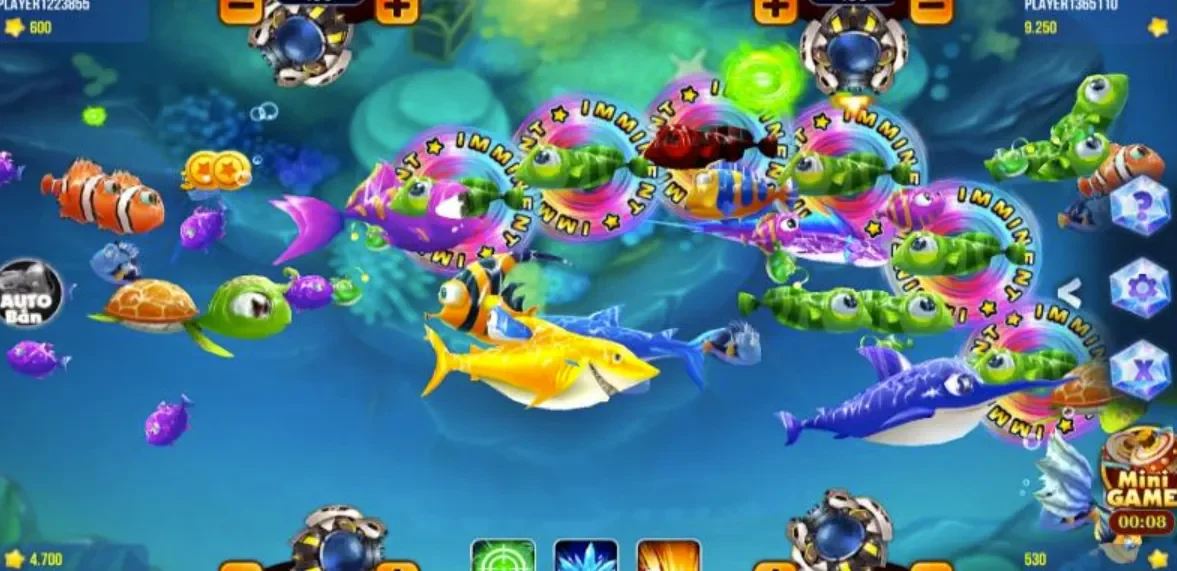 Giao diện game Bắn Cá siêu thú vị