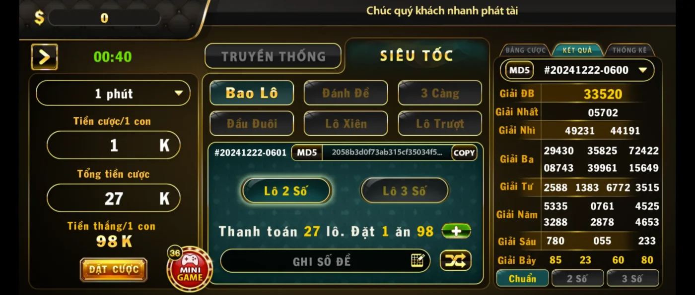 Chọn lựa hình thức cược xổ số nhanh chóng