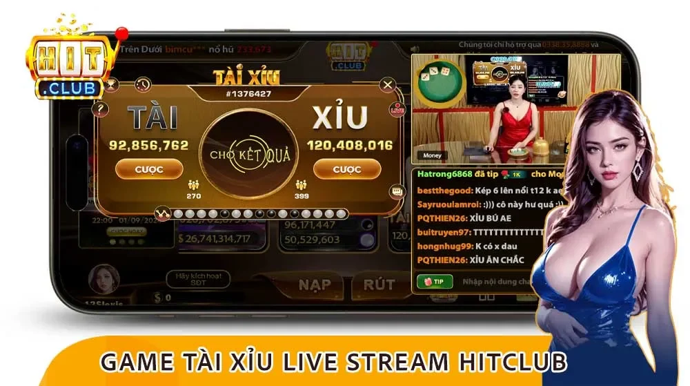 Game tài xỉu Live thu hút lượng người chơi khổng lồ