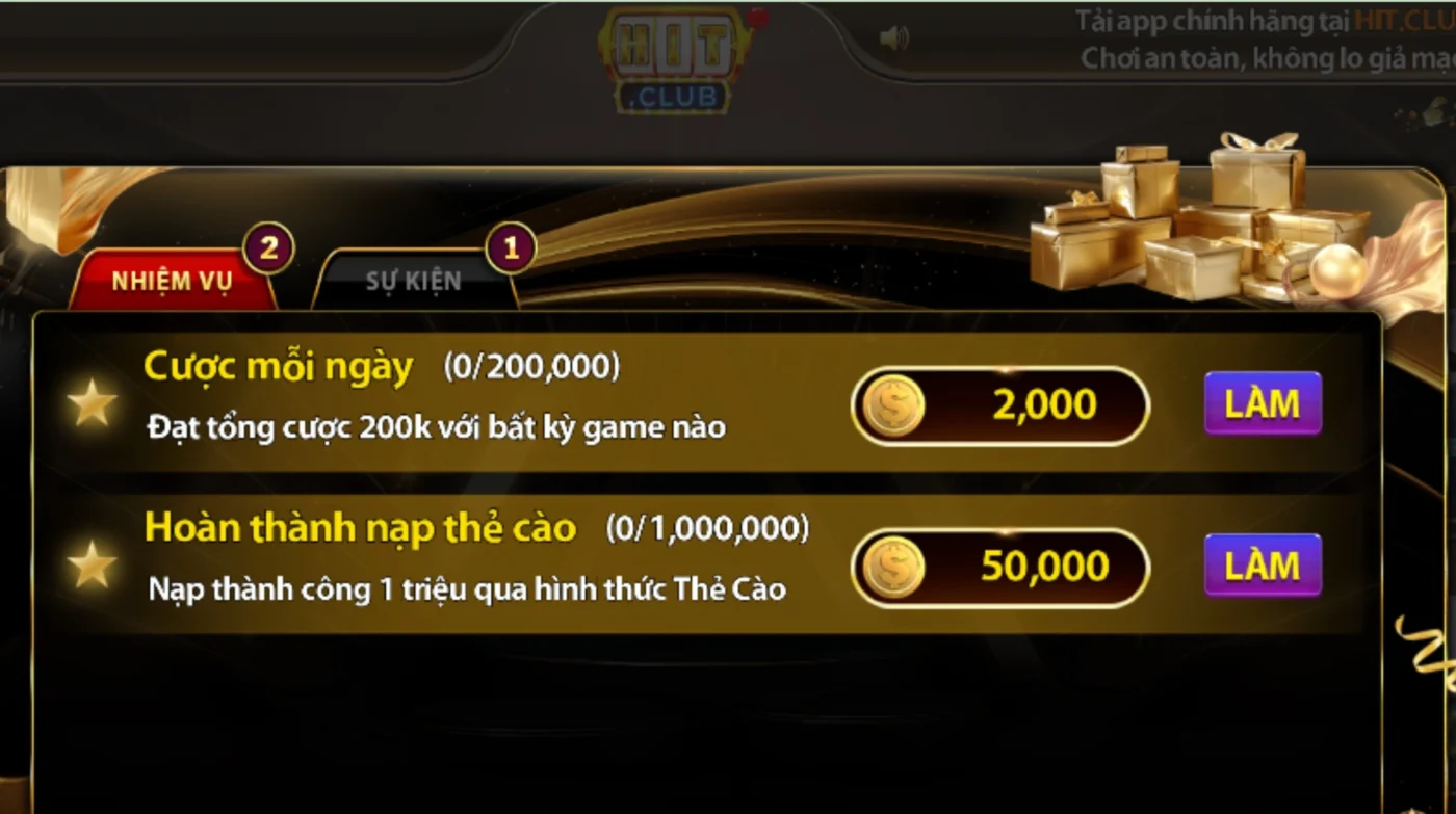 Ưu đãi Hitclub đủ để hấp dẫn, giữ chân người chơi